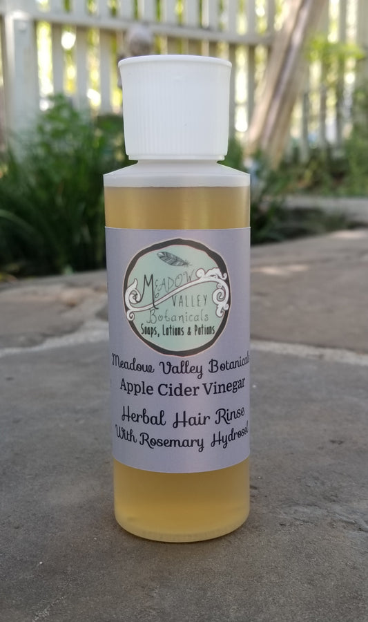 Apple Cider Vinegar Herbal Hair Rinse
