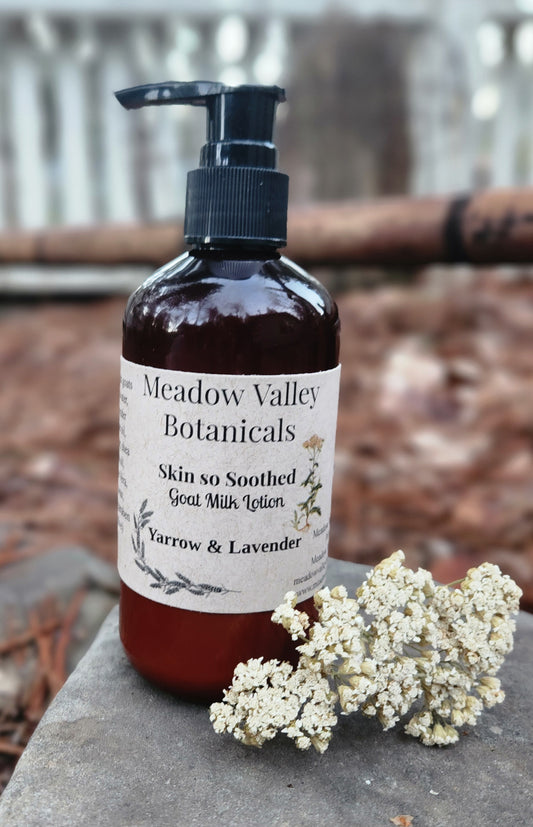 Skin So Soothed ~Yarrow & Lavender Goat Milk Lotion