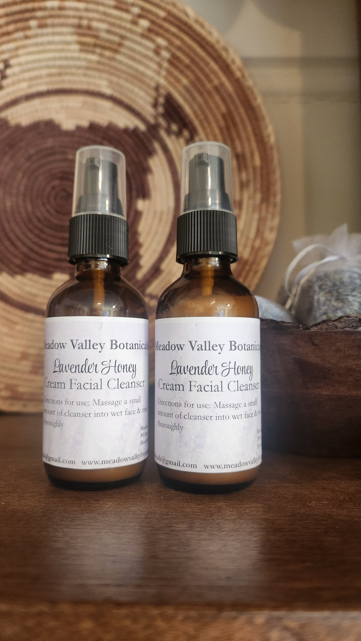 Lavender Honey Cream Facial Cleanser