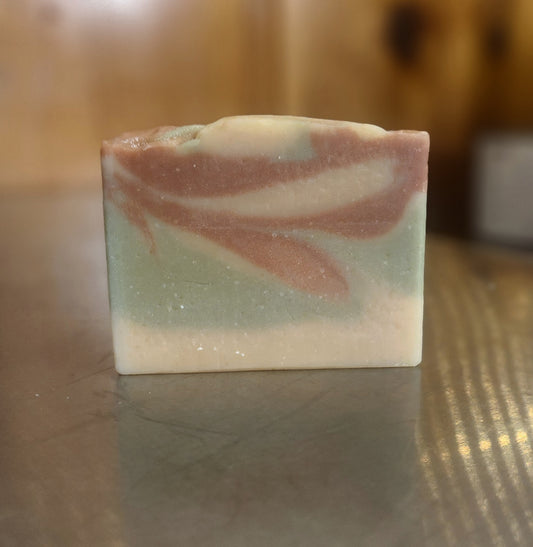 Ginger & lemongrass Goats Milk Soap