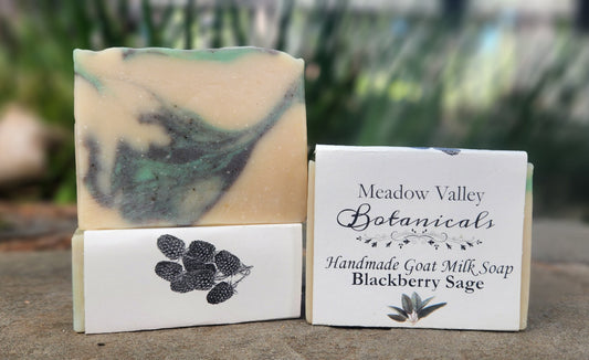 BlackBerry Sage goat milk soap