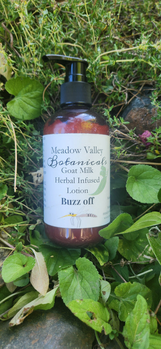 Buzz off goat milk lotion