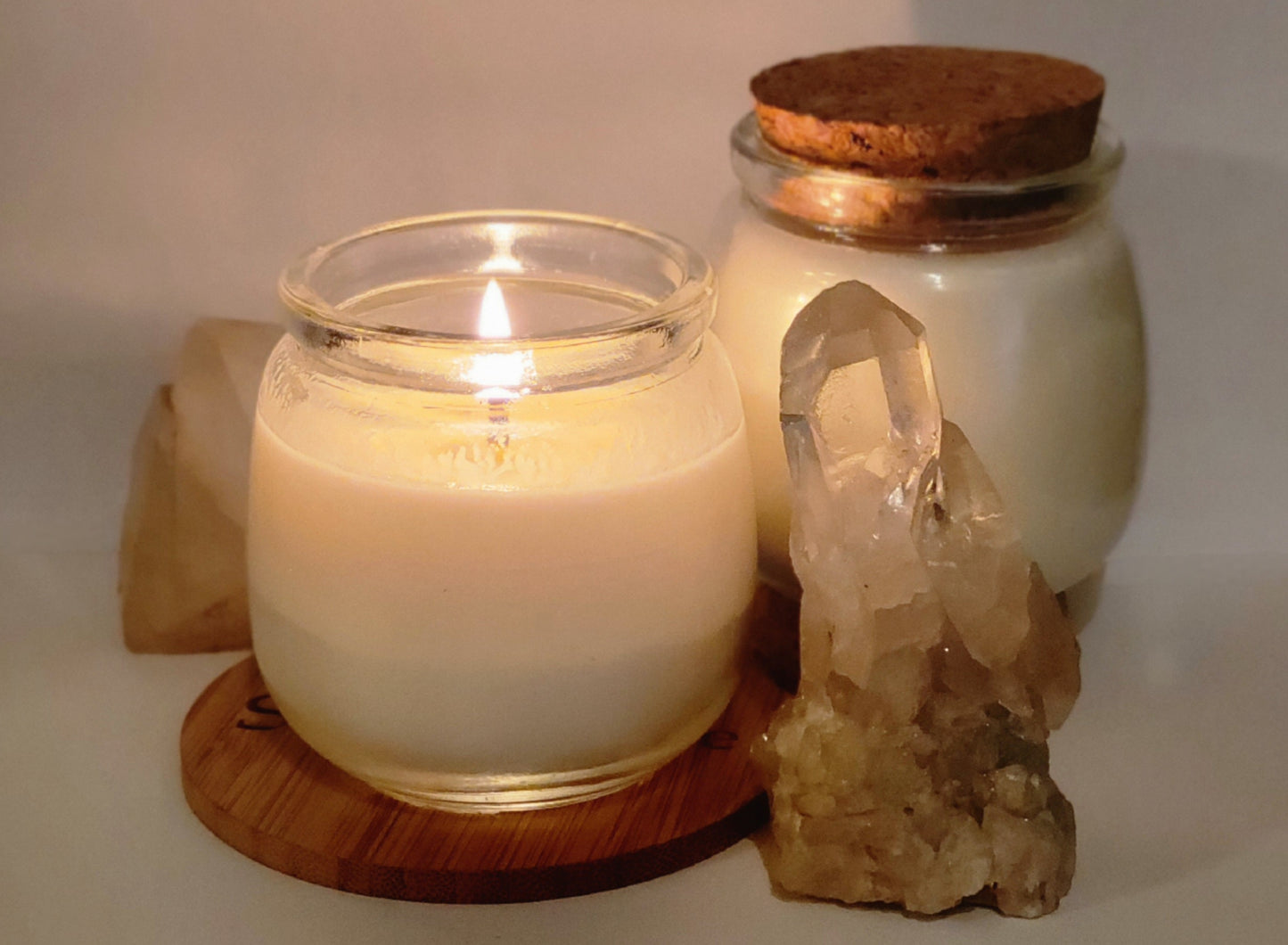 Unscented Soy Wax Candle